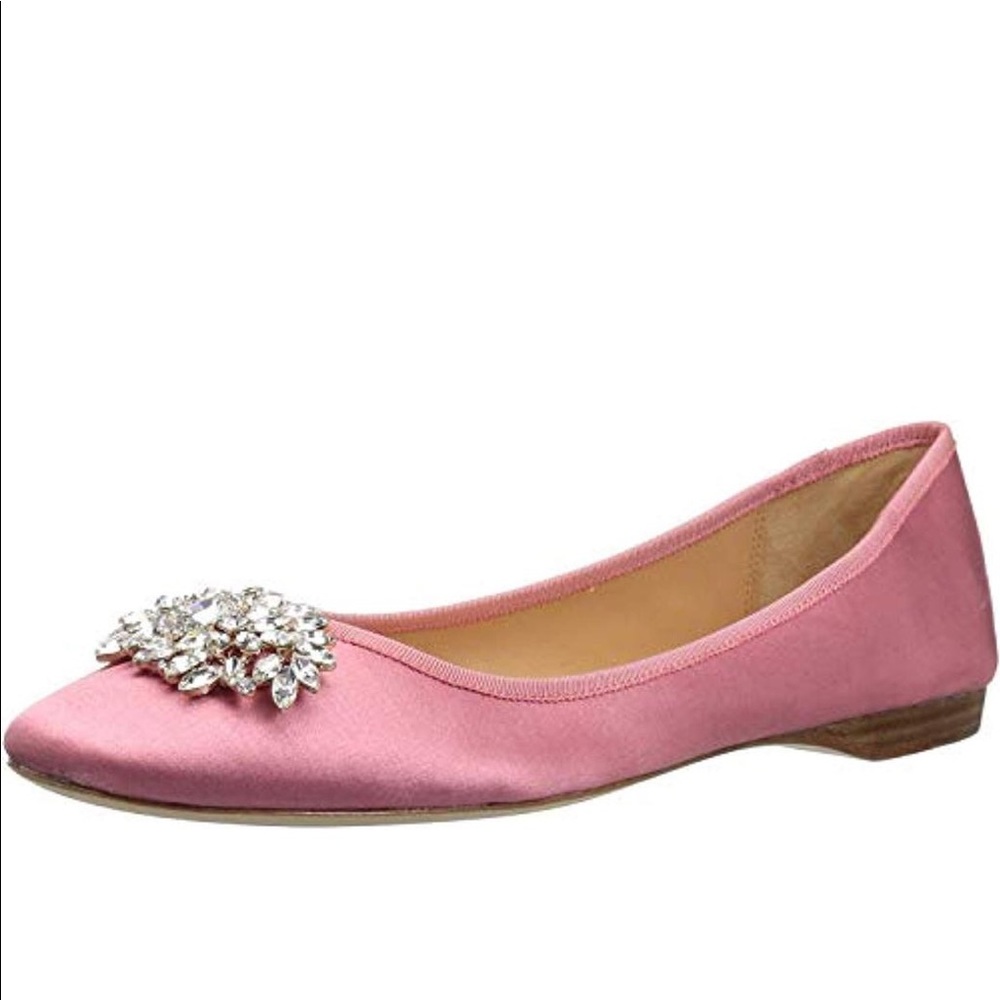 NIB Badgley Mischka
Pippa Crystal Foldable Flat